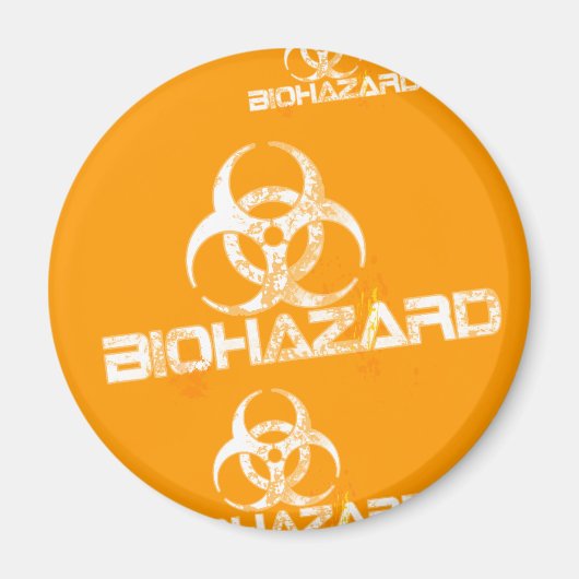 BIOGEVAAR MAGNEET (Voorkant)