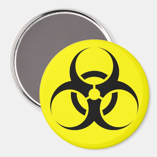 Biogevaar Magneet (Voorkant / Achterkant)