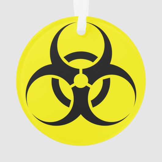 Biogevaar Ornament (achterkant)
