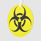 Biogevaar Ornament (voorkant)