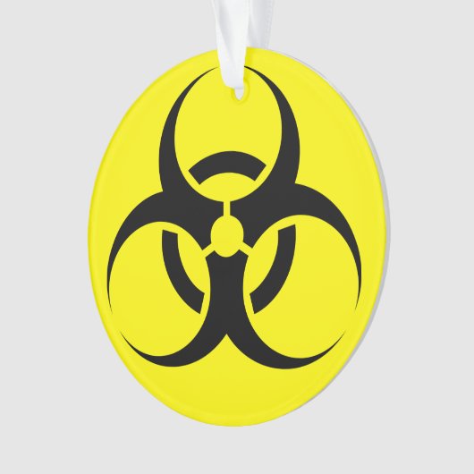 Biogevaar Ornament (voorkant)