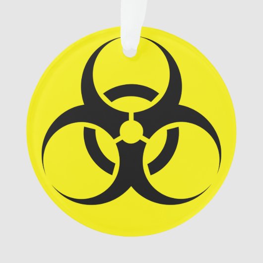 Biogevaar Ornament (voorkant)