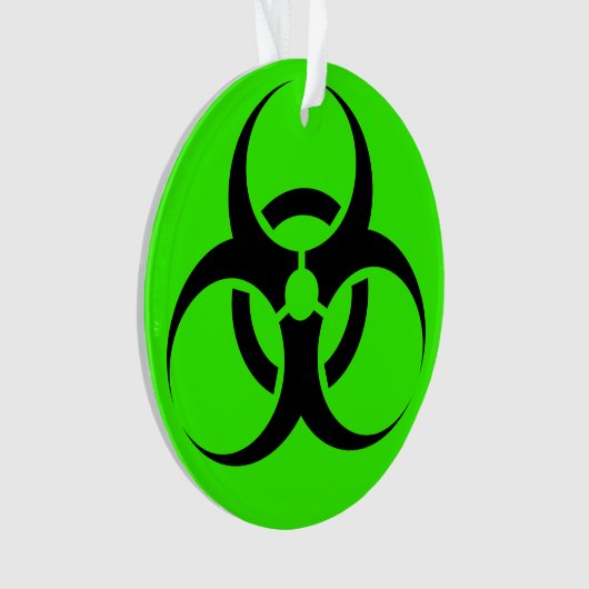 Biogevaar Ornament (voorkant)