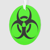 Biogevaar Ornament (voorkant)