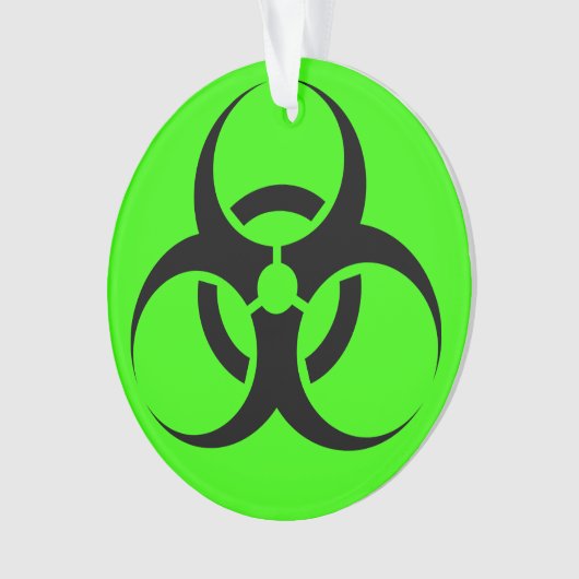 Biogevaar Ornament (voorkant)