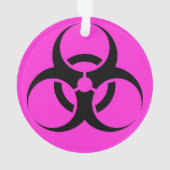Biogevaar Ornament (achterkant)