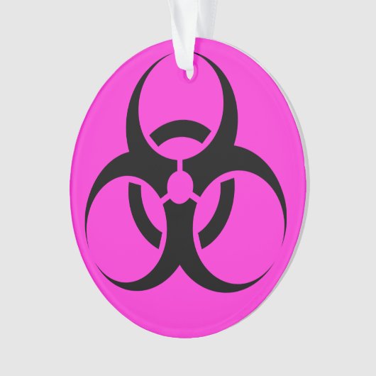 Biogevaar Ornament (voorkant)