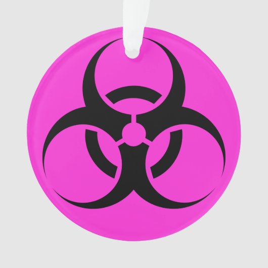 Biogevaar Ornament (voorkant)