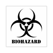 Biogevaar Rubberstempel (Afrduk)