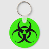 Biogevaar Sleutelhanger (Voorkant)