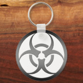 Biogevaar Sleutelhanger (Voorkant)
