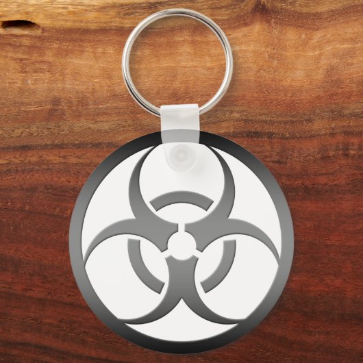 Biogevaar Sleutelhanger (Voorkant)