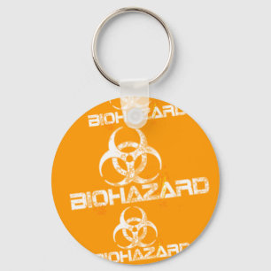 BIOGEVAAR SLEUTELHANGER