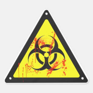 Biogevaar Sticker