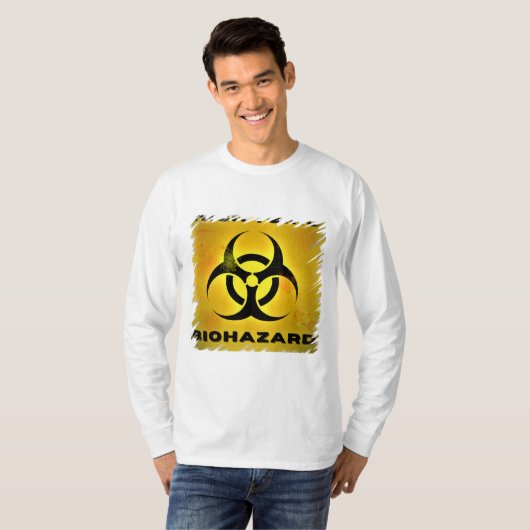 Biogevaar T-shirt (Voorkant volledig)