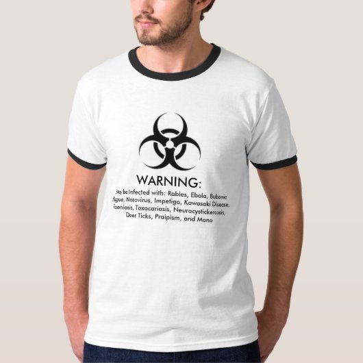 Biogevaar T-shirt (Voorkant)