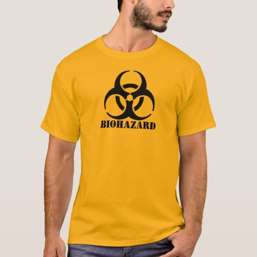 Biogevaar T-shirt (Voorkant)