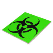 Biogevaar Tegeltje (Zijkant)