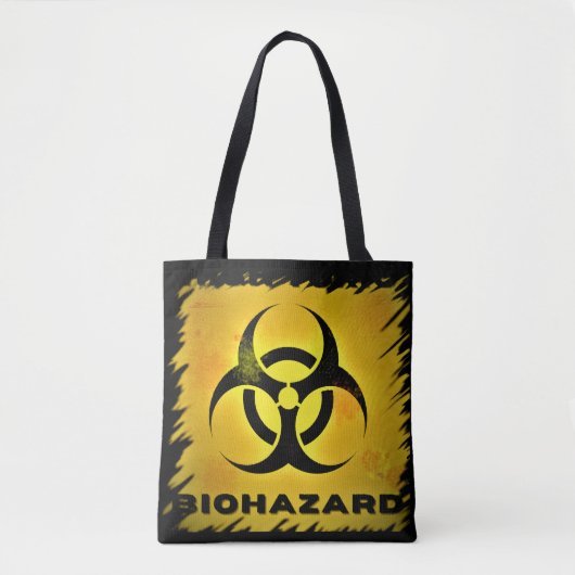 Biogevaar Tote Bag (Voorkant)
