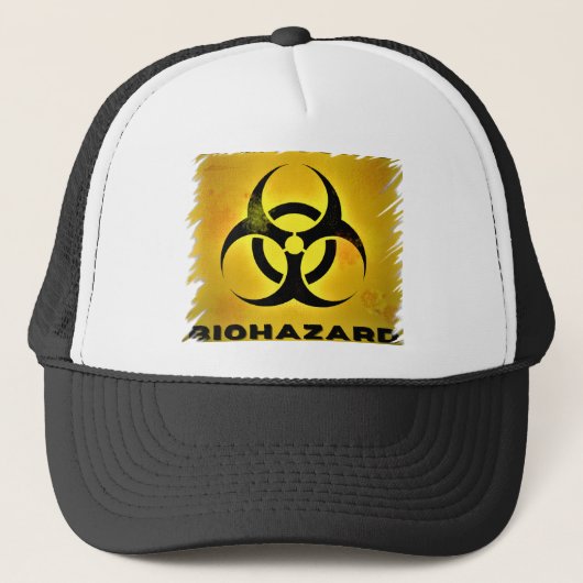 Biogevaar Trucker Pet (Voorkant)