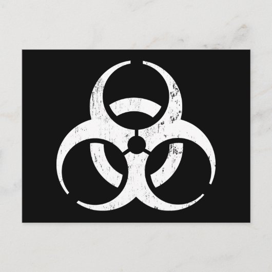 Biogevaar: Zombie-besmettingshaard Briefkaart (Voorkant)
