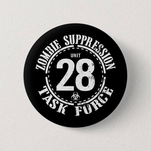 Biogevaar: Zombie-besmettingshaard Button (Voorkant)