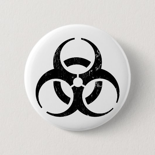 Biogevaar: Zombie-besmettingshaard Button (Voorkant)