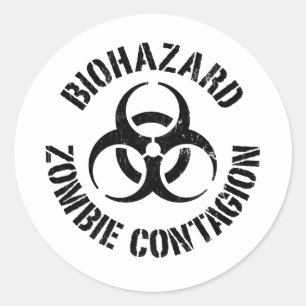 Biogevaar: Zombie Contagion Sticker