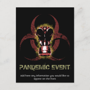 Biogevaarlijk gasmasker  kaart