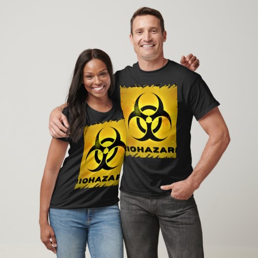 Biogevaarlijk t-short t-shirt (Unisex)