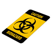 Biogevaarsetiket Magneet (Linkerzijde)