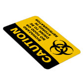 Biogevaarsetiket Magneet (Rechterzijde)