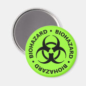 Biogevaarsewaarschuwing Magneet (Voorkant / Achterkant)