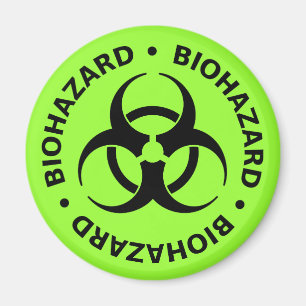 Biogevaarsewaarschuwing Magneet