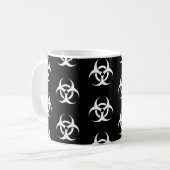 Biogevaarsymbool Koffiemok (Voorkant links)