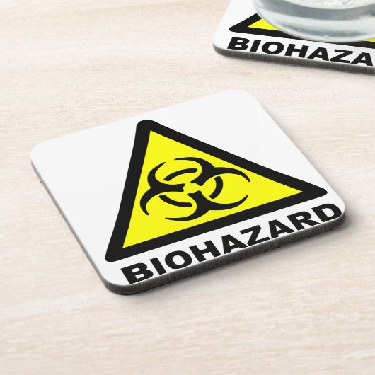 Biogevaarsymbool Onderzetter (Linkerzijde)