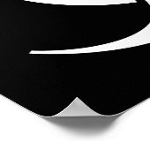 Biogevaarsymbool Poster (Hoek)