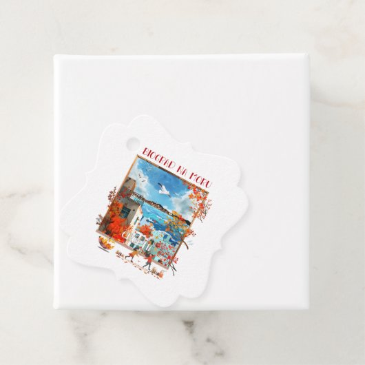 Biograd na Moru 2 Bedankjes Labels (In situ)