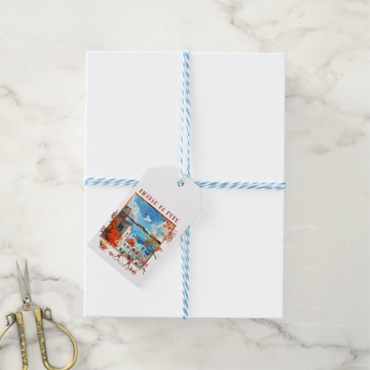 Biograd na Moru 2 Cadeaulabel (Met Touw)