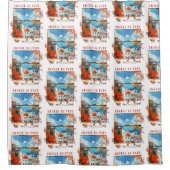 Biograd na Moru 2 Douchegordijn (Voorkant)