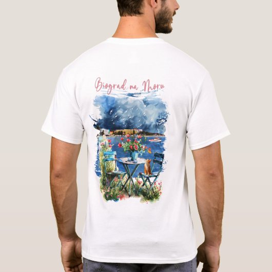 Biograd na moru 2 t-shirt (Achterkant)