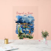 Biograd na moru 3 acryl bord (Huwelijk)