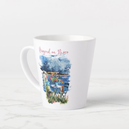 Biograd na moru 3 latte mok (Linkerhoek)