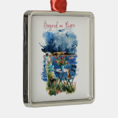 Biograd na moru 3 metalen ornament (Rechts)