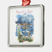 Biograd na moru 3 metalen ornament (Links)