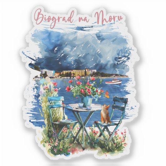 Biograd na moru 3 sticker (Voorkant)