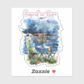 Biograd na moru 3 sticker (Vel)