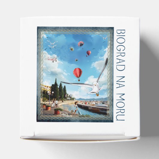 Biograd na moru 4 bedankdoosjes (Bovenkant)