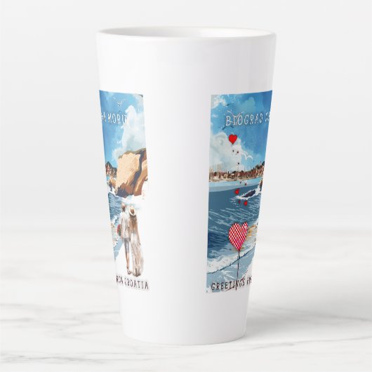 Biograd na moru 5 latte mok (Voorkant)