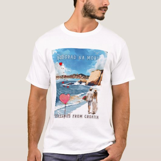 Biograd na moru 5 t-shirt (Voorkant)